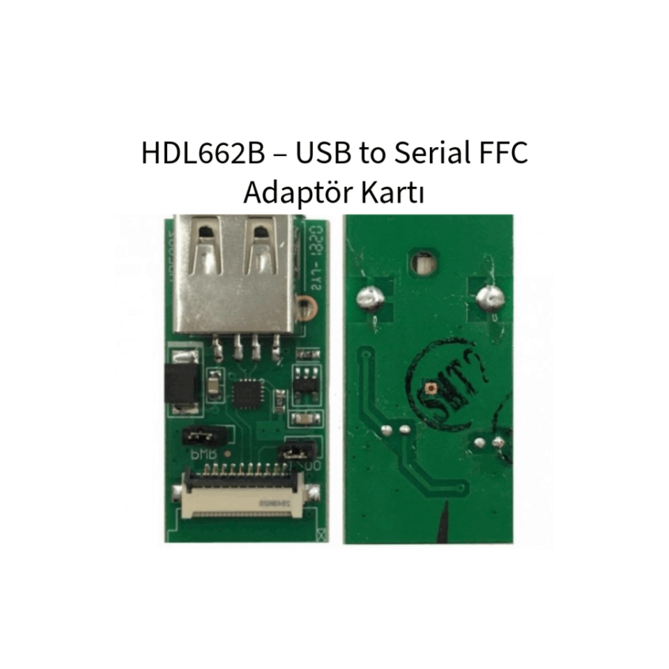 HDL662B DWIN – USB to Serial FFC Adaptör Kartı