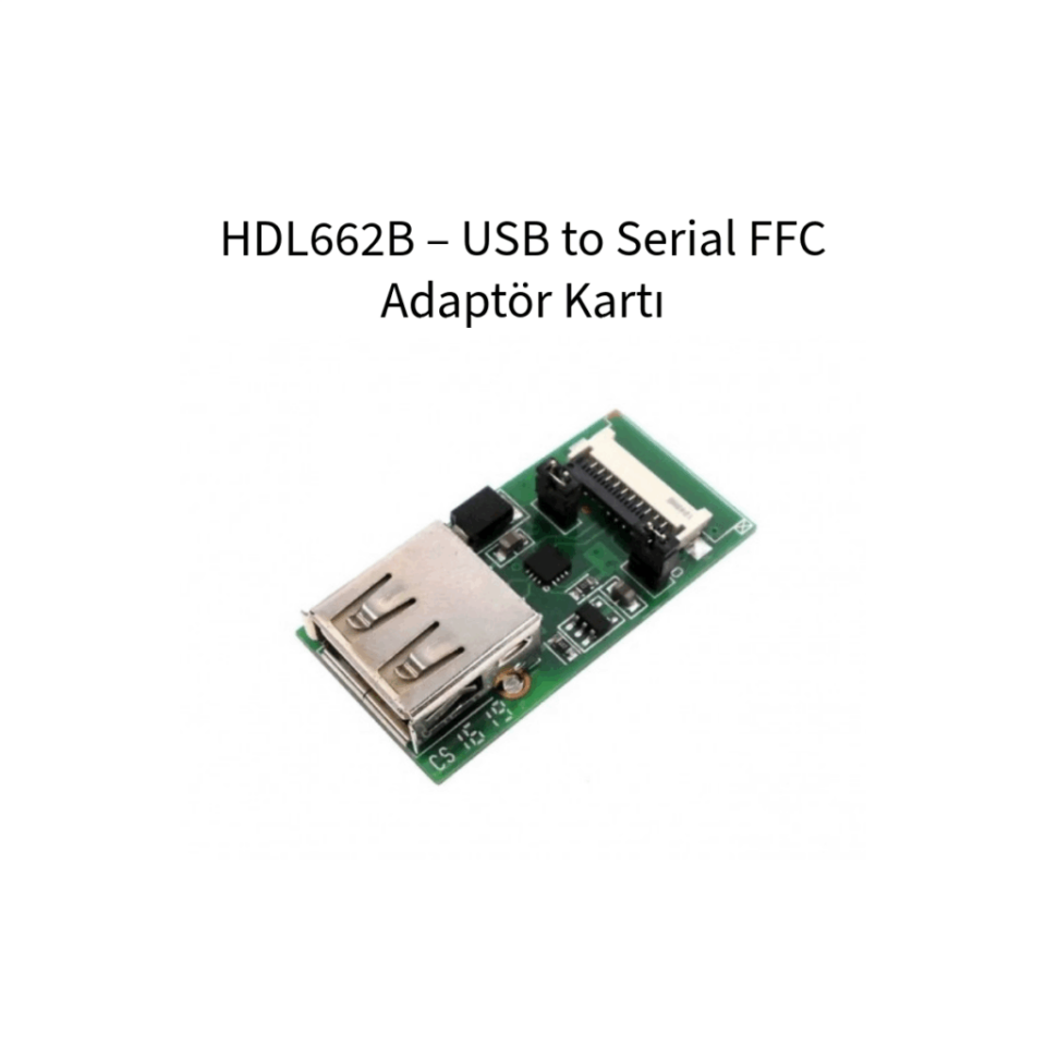FCC-10-1.0 – 10 Pin 1.0mm FCC Soket (DWIN HMI Uyumlu)