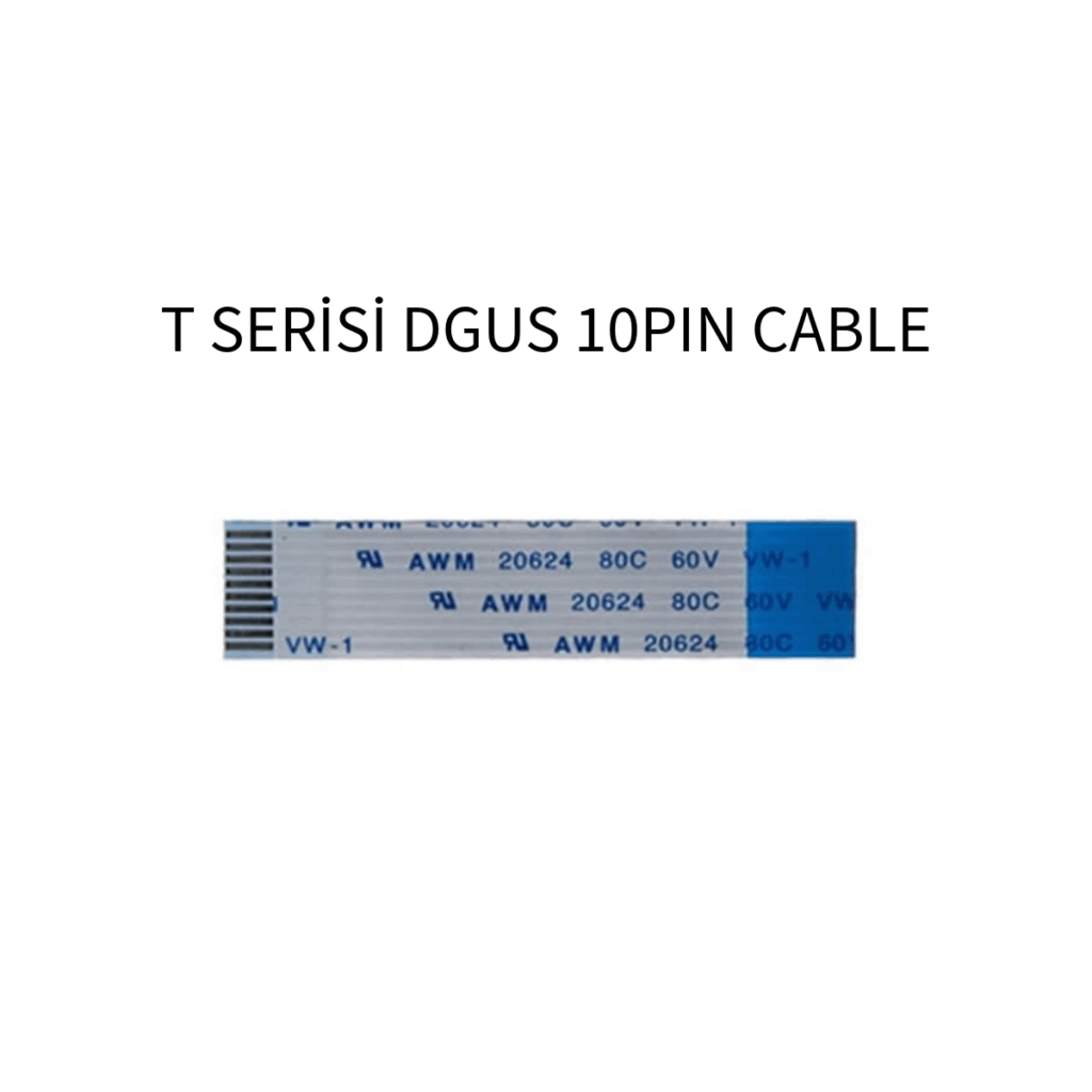 FCC1015A – T Serisi DGUS 10 Pin Bağlantı Kablosu (15cm)