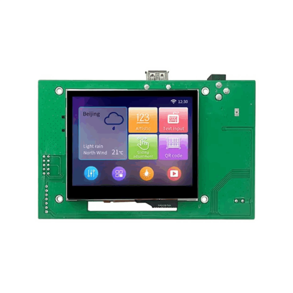 EKT035A – 3.5” T5L İşlemcili IPS Geliştirme Kartı