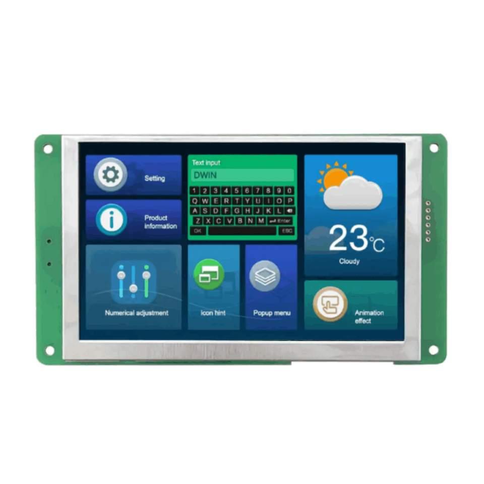 DWIN 5.0″ TFT LCD Ekran Modülü – DMG80480C050_04WTR